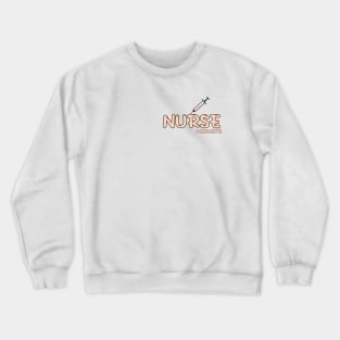 Nurse Midwife Orange Crewneck Sweatshirt